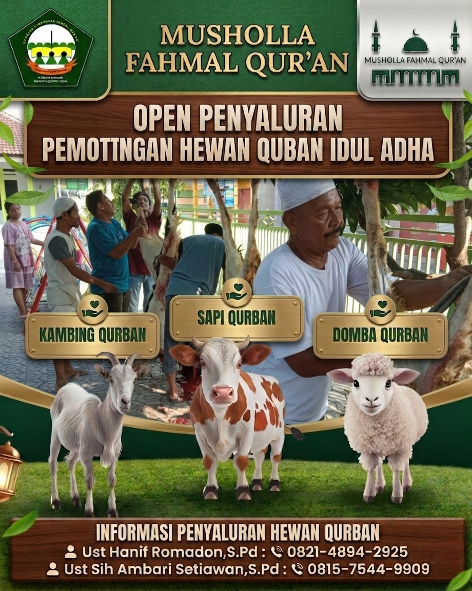 Mari Berqurban Di Musholla Fahmal Qur'an